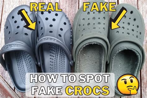 original crocs bag vs fake|how to know if crocs is original.